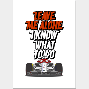 Kimi Raikkonen - Leave Me Alone, I Know What To Do Posters and Art
